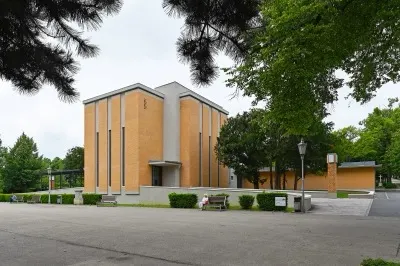 Velká obřadní síň Ústředního hřbitova města Brna