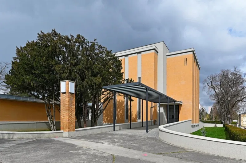 Velká obřadní síň Ústředního hřbitova města Brna