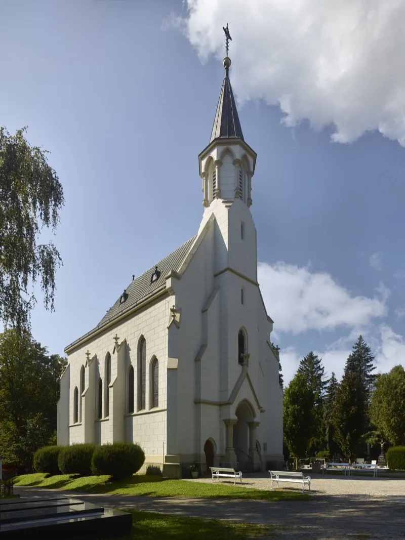 Kaple na Ústředním hřbitově v Jihlavě