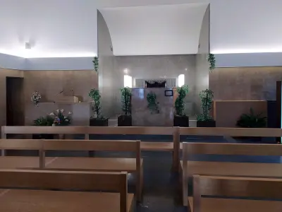 Obřadní síň na hřbitově v Kutné Hoře