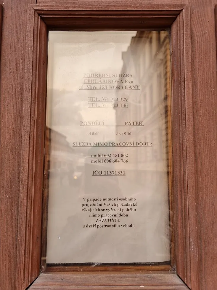 Pohřební služba Eva Cehláriková