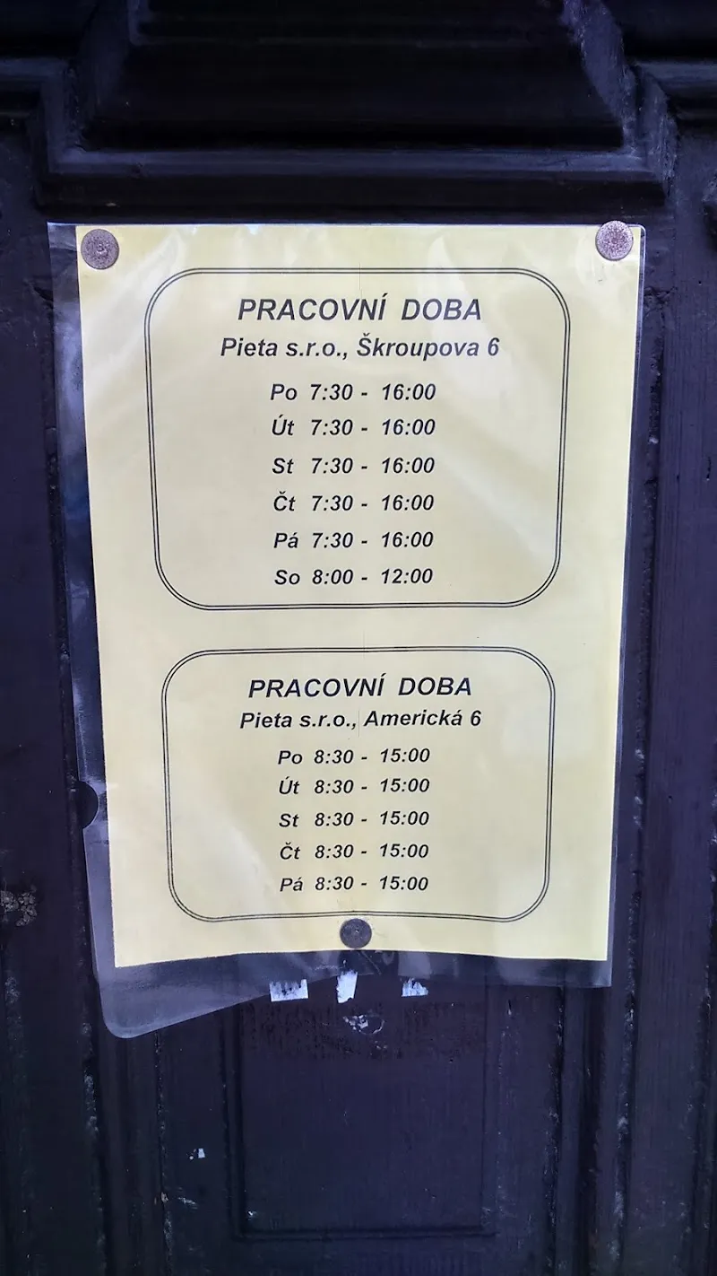 Pohřební služba Pieta s.r.o. Plzeň
